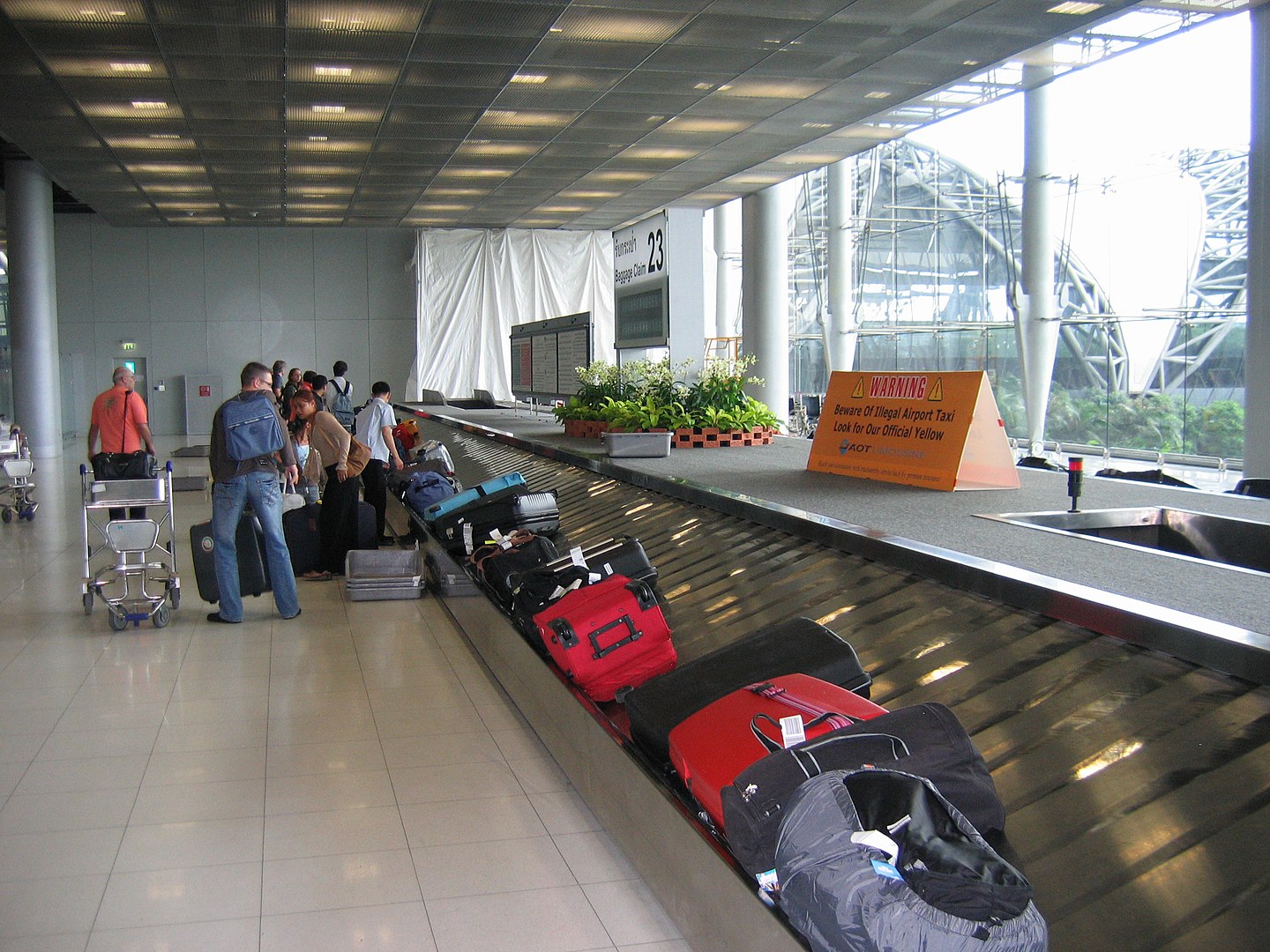 Thailand Airport baggage