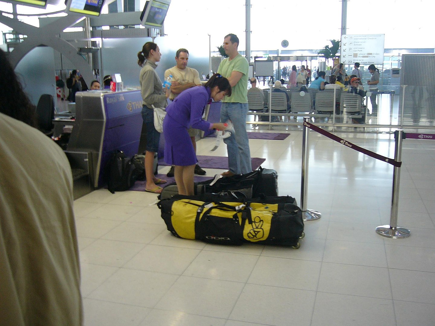 Thailand baggage area