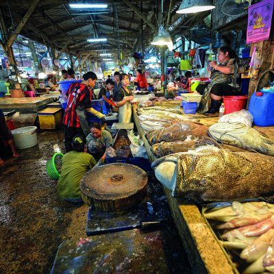 Samut Sakhon Central Shrimp Market Reopens