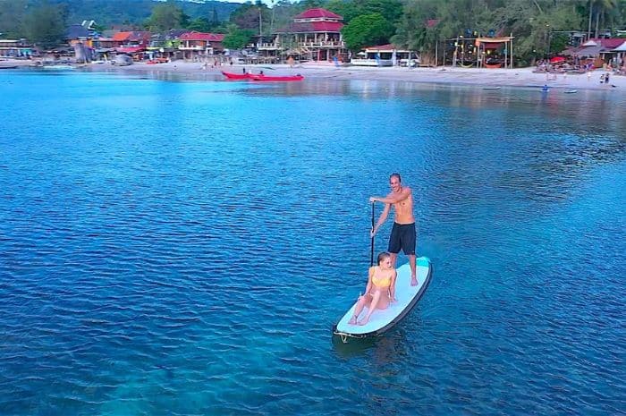paddleboarding koh tao
