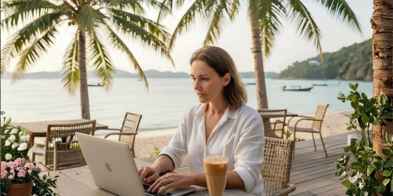 digital nomad working in thailand